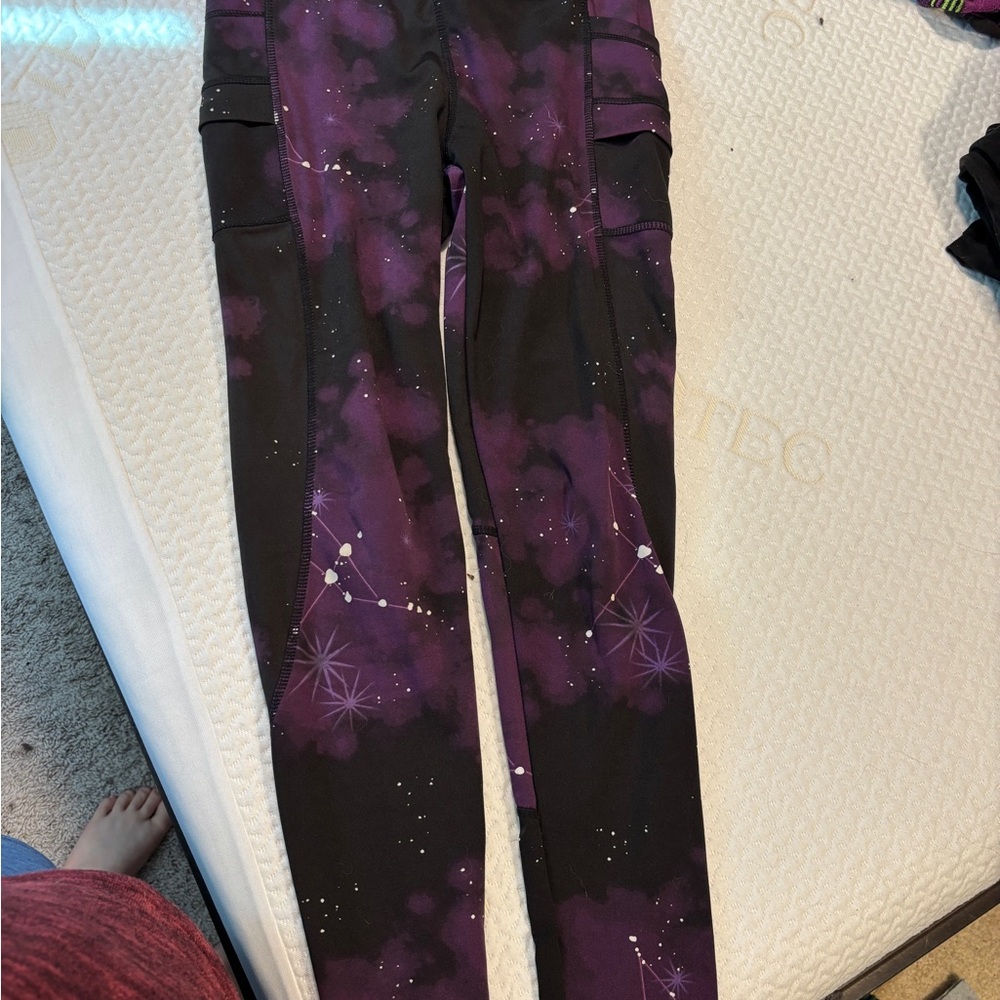Purple Galaxy Women’s Leggings